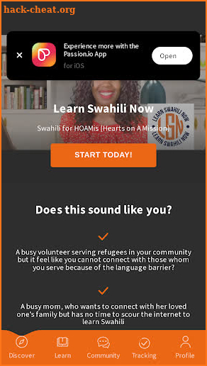 LSN: SWAHILI FOR HOAMIs screenshot
