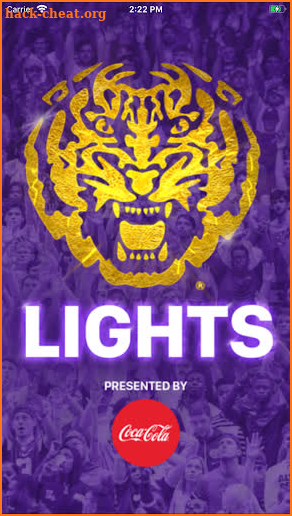 LSU Tiger Lights screenshot