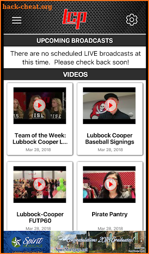 Lubbock-Cooper Athletics screenshot