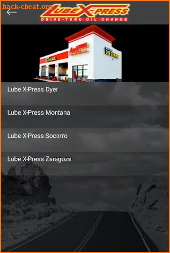 Lube X-press screenshot