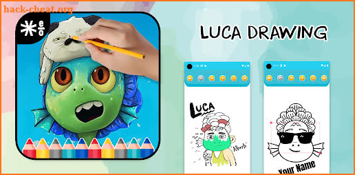 Luca and Alberto Drawing Book screenshot