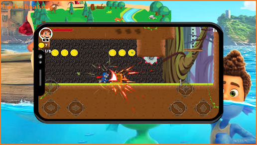 Luca and Alberto ninja cartoon game screenshot