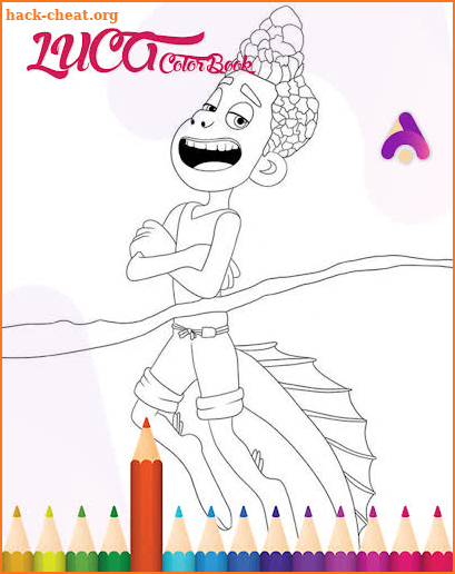 Luca Coloring Book For Kids screenshot