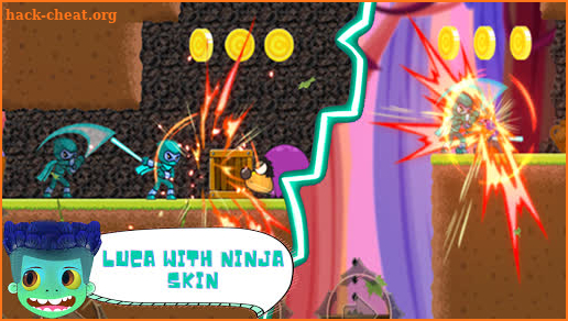 Luca Ninja Adventure Game screenshot