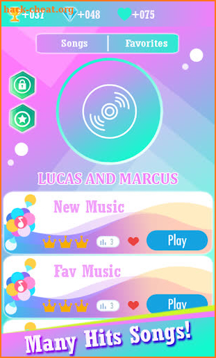 Lucas and Marcus Piano Game screenshot
