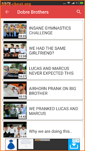Lucas And Marcus Videos screenshot