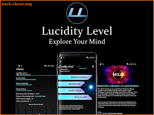 Lucidity Level: Lucid Dreaming Tool/Dream Journal screenshot