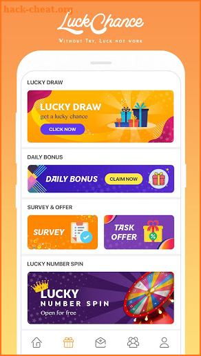 LuckChance - Win Daily Prize screenshot