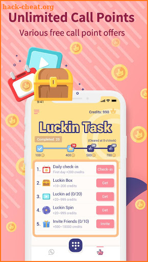 LuckinCall for India - Free Call && Phone Call screenshot