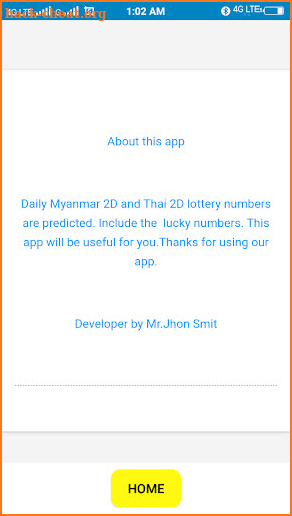 Lucky 2D Number screenshot