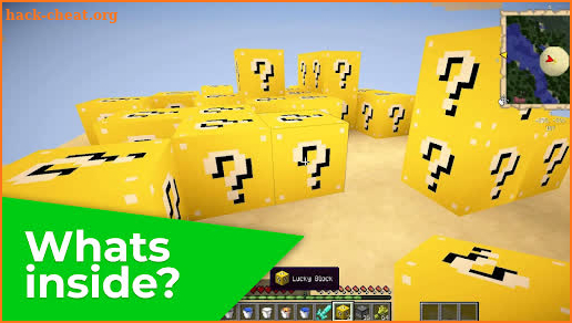 Lucky block for minecraft screenshot