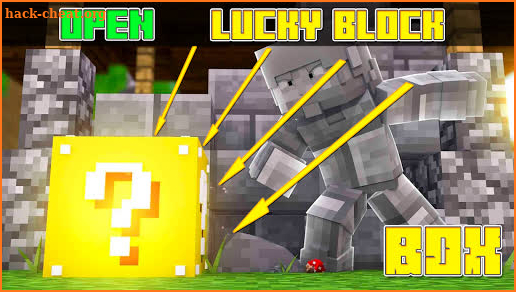 Lucky Block Mod - Addons and Mods screenshot