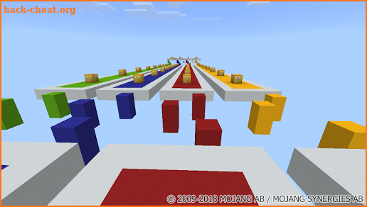 Lucky Blocks New Race MCPE map screenshot