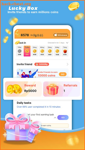 Lucky Box - Reward Gift screenshot