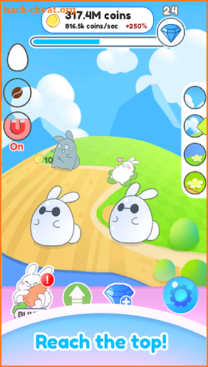 Lucky Bunny - Evolution Game screenshot