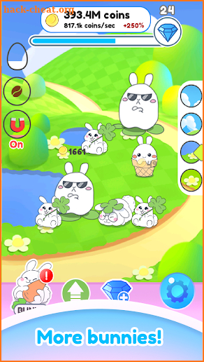 Lucky Bunny - Evolution Game screenshot