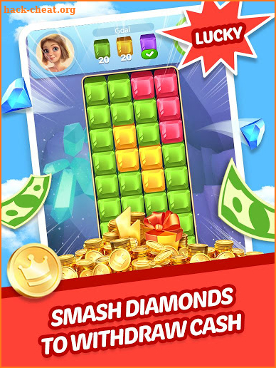 Lucky Diamond – Gem Blast Crush Puzzle to Big Win screenshot
