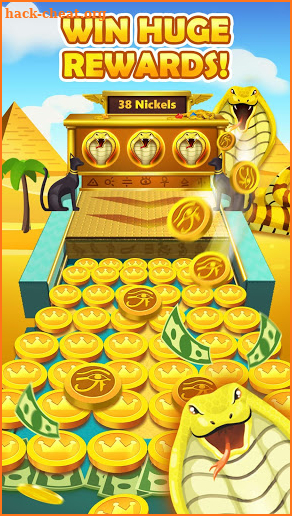 Lucky Dozer Pharaoh screenshot