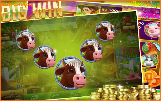Lucky Farm Slots -- FREE Casino GAME screenshot