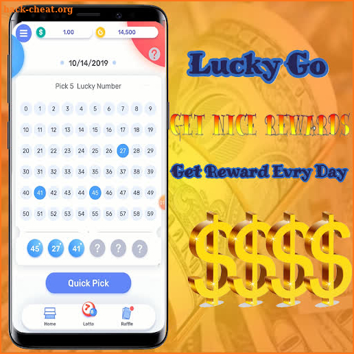 lucky-go how get rewards screenshot