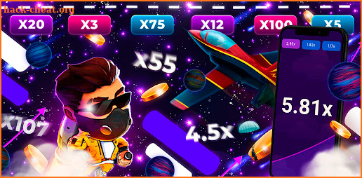 Lucky Jet In Space screenshot