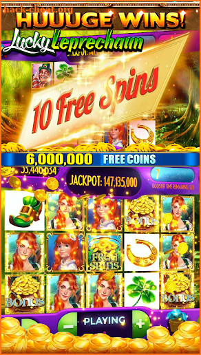 Lucky Leprechaun Adventure Free Vegas Casino Slots screenshot