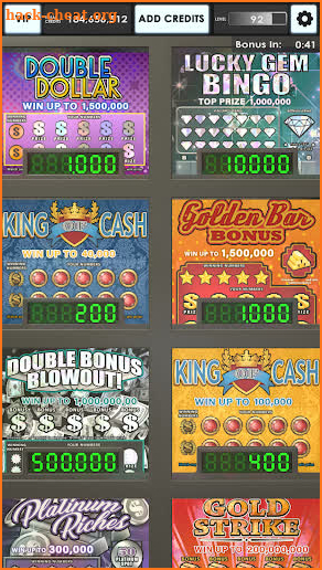 Lucky Lottery Scratchers screenshot