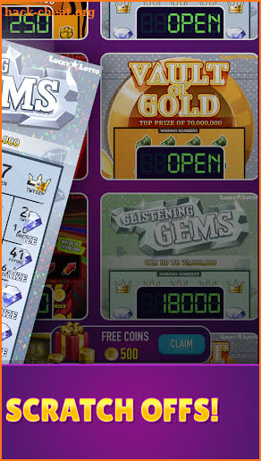 Lucky Lotto - Mega Scratch Off screenshot