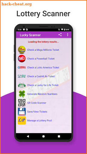 Lucky Scanner-Lottery & QR screenshot