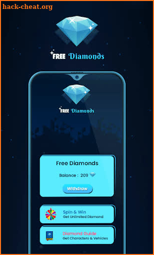 Lucky Spin to FF Diamond - Win Free Diamond screenshot