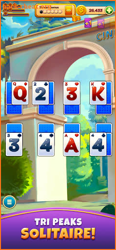 Lucky Star: Tri Peaks Solitaire Patience screenshot