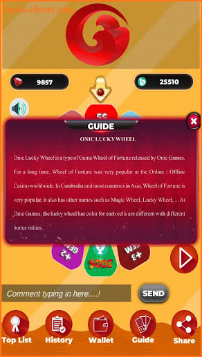 Lucky Wheel - Onic Games screenshot