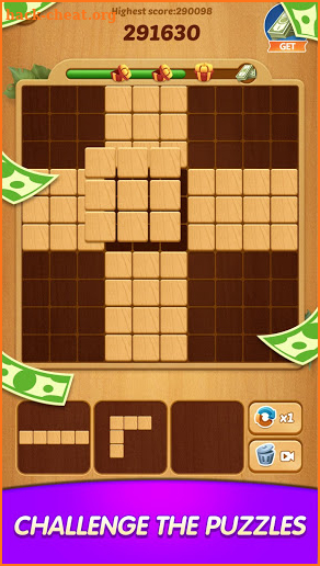 Lucky Woody Puzzle screenshot