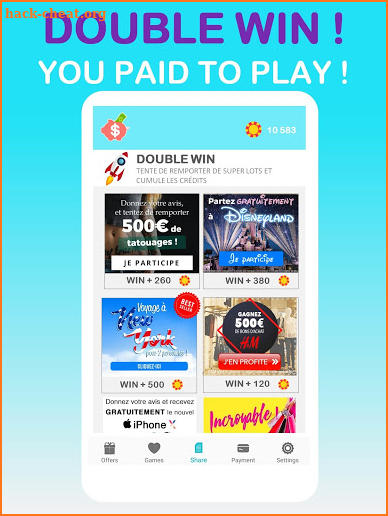 LuckyCash - Win real money and coupons ! screenshot