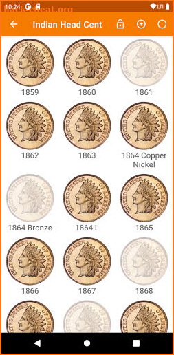 LuckyCoin Coin Collecting - Collection Tracker screenshot