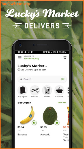Lucky's Market Delivers screenshot