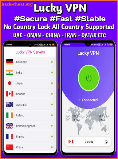 LuckyVPN - A Fast VPN - Free Secure VPN Proxy screenshot