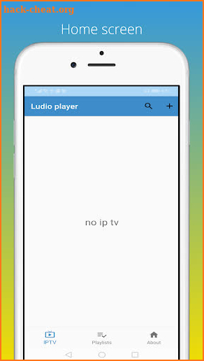 Ludio player for IPTV screenshot