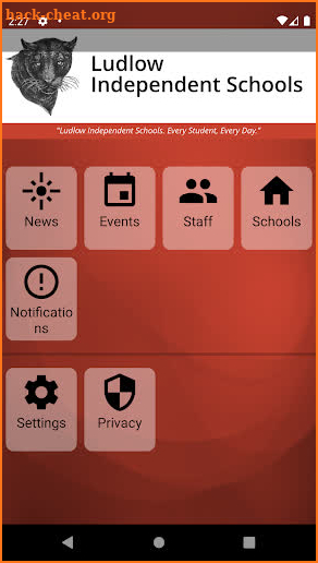 Ludlow Independent Schools screenshot