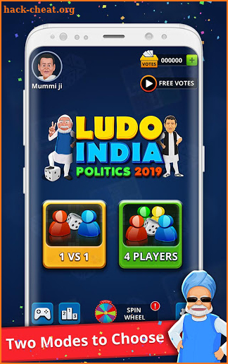 Ludo Board Indian Politics 2019: by So Sorry screenshot
