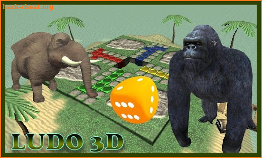 Ludo Jumanji Game Board 3D screenshot