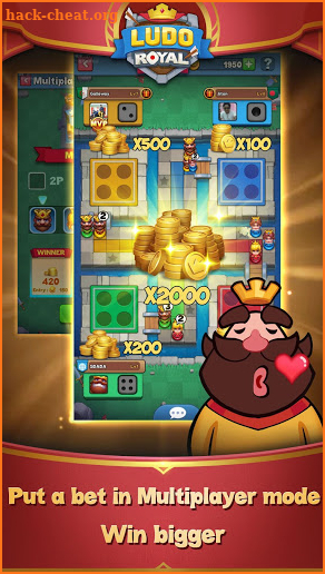 Ludo Royal - online dice board game screenshot