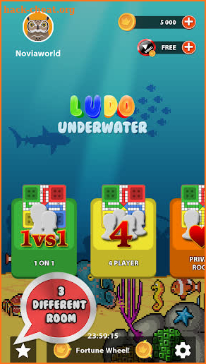 Ludo Underwater Multiplayer screenshot