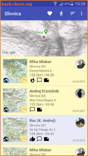 Luftmandlc (FlySafe) - paragliding sites screenshot