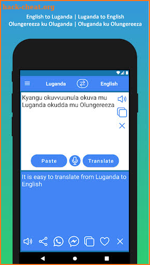 Luganda To English Translator screenshot
