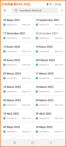 Lugar de Votación screenshot