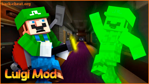Luigi Mod for Minecraft screenshot