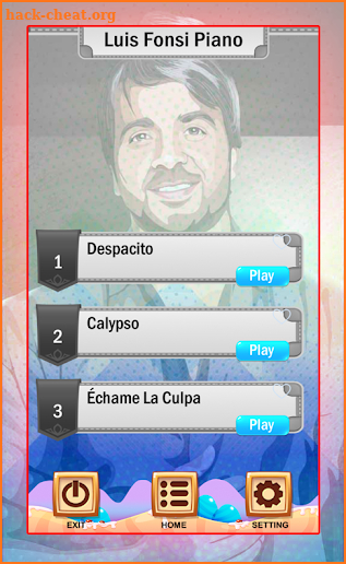 Luis Fonsi Piano Game - Despacito/Calypso/La Culpa screenshot