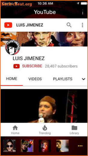 Luis Jimenez Show screenshot