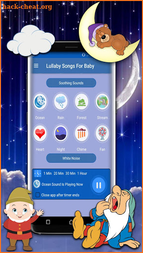 Lullaby Music box: Sleep baby Sleep screenshot